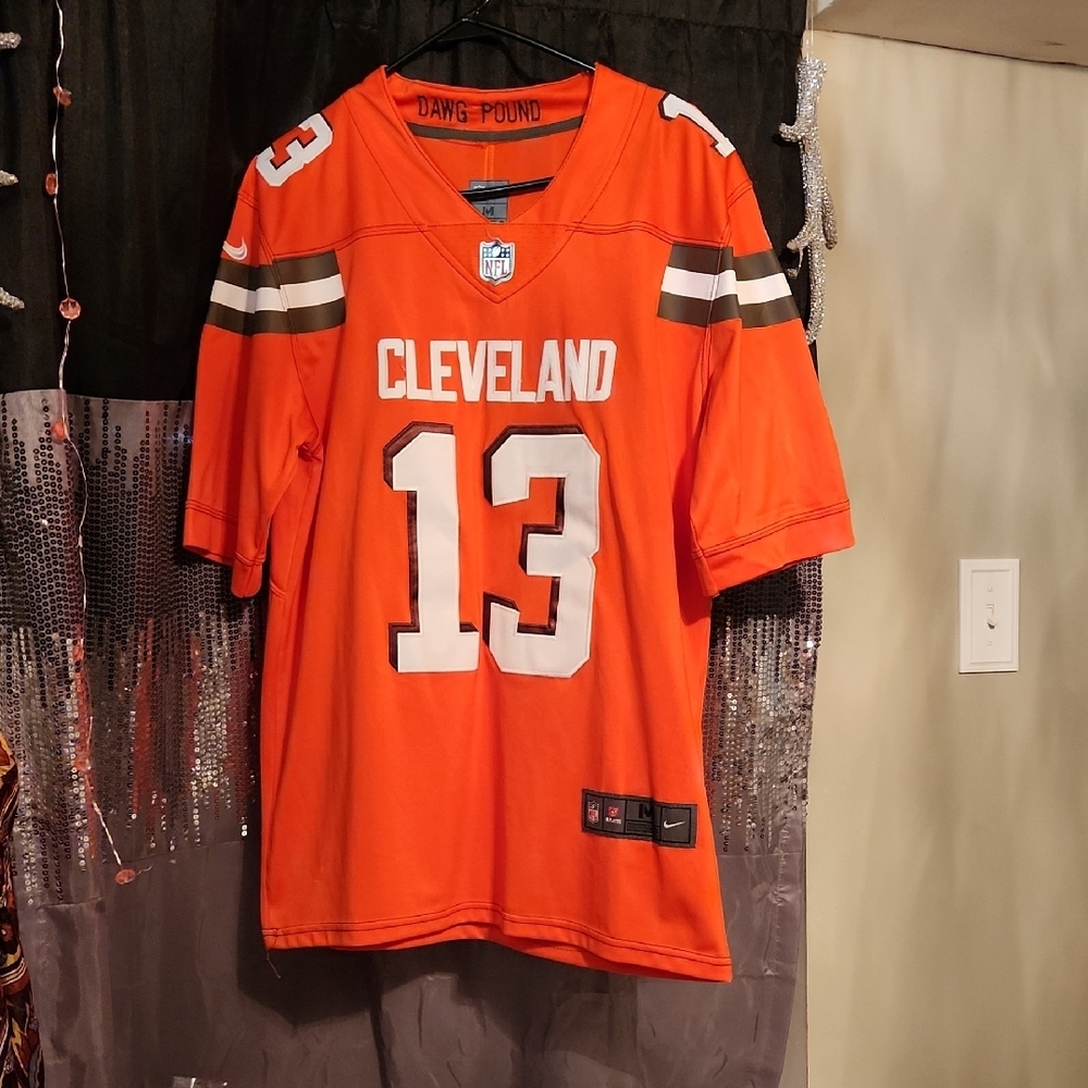 Nike Orange Cleveland Browns Embroidered Jersey